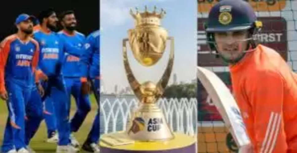 एशिया कप 2025: शुभमन गिल चोटिल, रिप्लेसमेंट का ऐलान