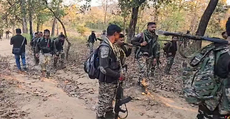 छत्तीसगढ़ में सुरक्षा बलों के साथ मुठभेड़ में चार नक्सली ढेर