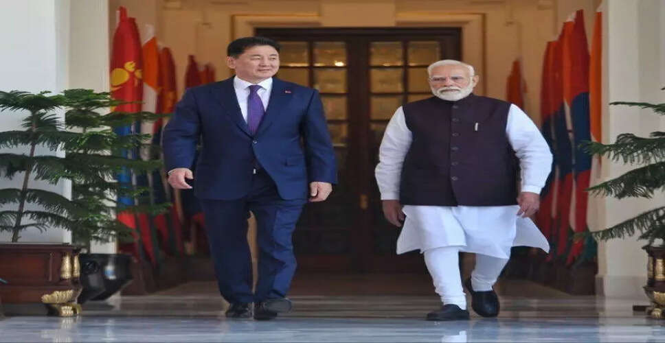 भारत और मंगोलिया के बीच व्यापारिक अवसरों पर चर्चा