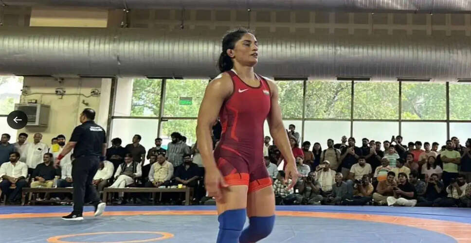 विनेश फोगट की वापसी: चुनौतियों के बीच संघर्ष और प्रेरणा