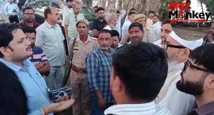 बिजनौर में भूमि विवाद: सांसद रुचि वीरा के समर्थकों और ट्रस्ट के बीच टकराव