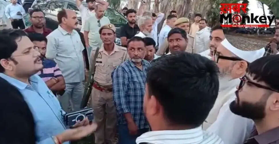 बिजनौर में भूमि विवाद: सांसद रुचि वीरा के समर्थकों और ट्रस्ट के बीच टकराव