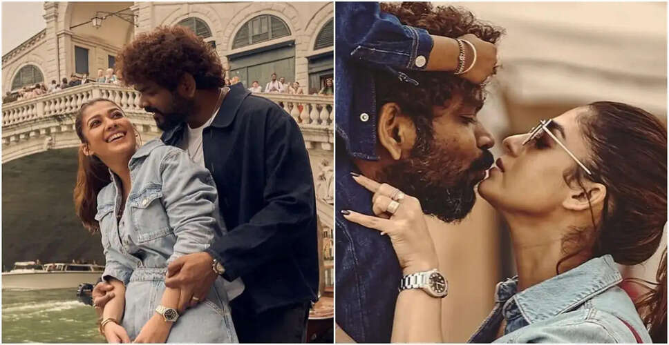 Nayanthara और Vignesh Shivan ने मनाया चौथा शादी का सालगिरह