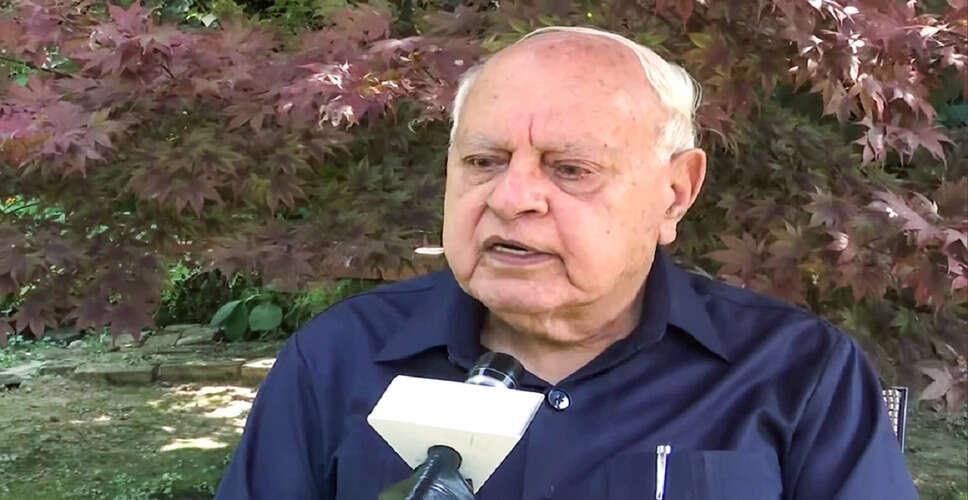 फारूक अब्दुल्ला ने नौगाम विस्फोट की स्वतंत्र जांच की मांग की