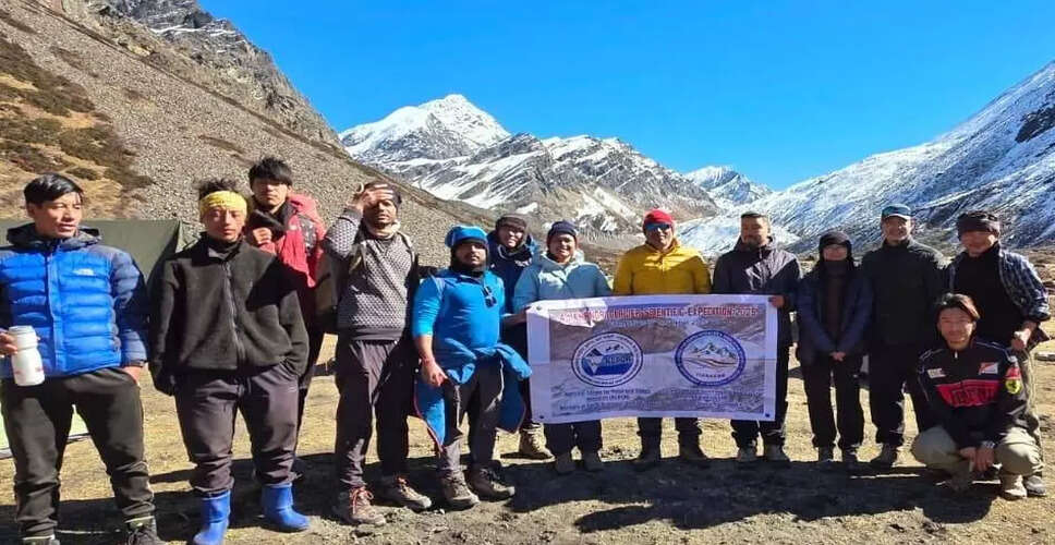 खांगरी ग्लेशियर पर चौथी वैज्ञानिक यात्रा में महत्वपूर्ण उपलब्धियाँ
