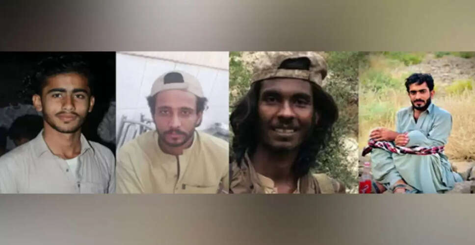 चार बलूच लड़ाकों की हत्या, बलूचिस्तान में संघर्ष की बढ़ती घटनाएँ