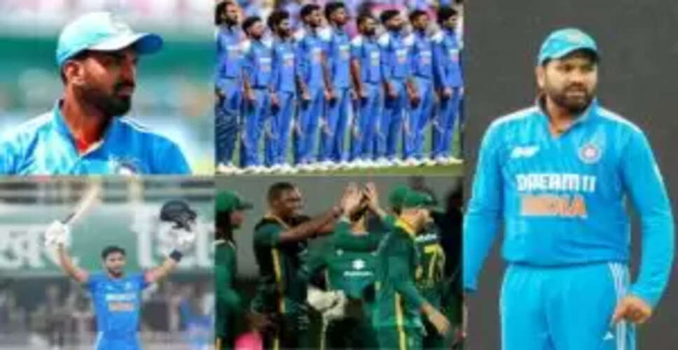 दक्षिण अफ्रीका के खिलाफ ODI सीरीज के लिए टीम इंडिया की तैयारी