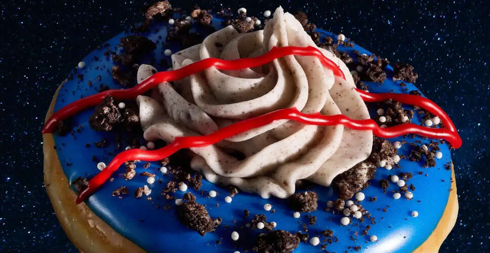 Krispy Kreme ने लॉन्च किया आर्टेमिस II से प्रेरित डोनट