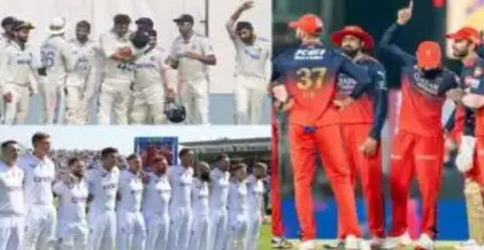 RCB के तीन खिलाड़ियों को इंग्लैंड दौरे के लिए मिली जगह