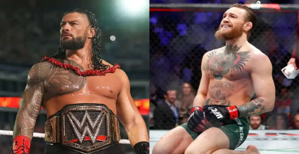कॉनर मैकग्रेगर ने रोमन रेंस को किया ट्रोल, WWE में शामिल होने पर उठाए सवाल