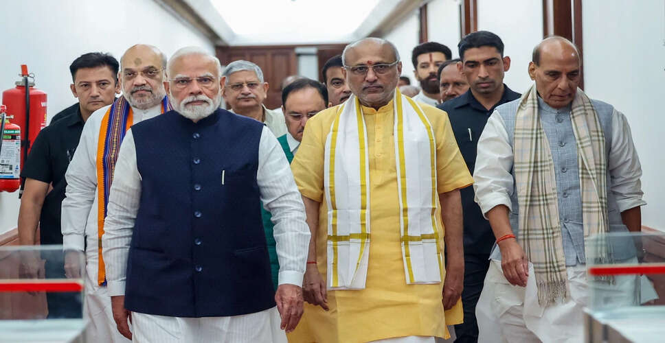 सीपी राधाकृष्णन बने भारत के 15वें उपराष्ट्रपति
