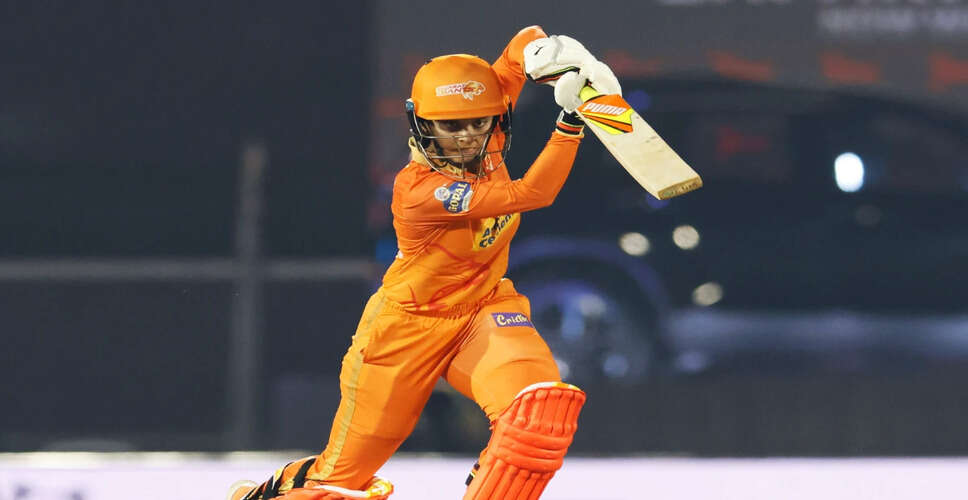 हरलीन देओल की नाबाद पारी से यूपी वॉरियर्स ने डब्ल्यूपीएल में पहली जीत हासिल की