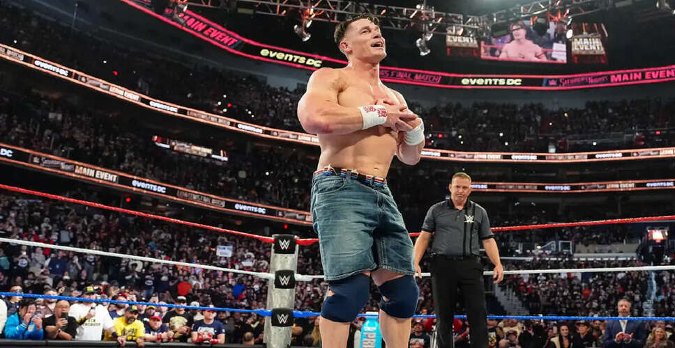 जॉन सीना ने WWE करियर का समापन किया, फेयरवेल टूर की यादें साझा कीं
