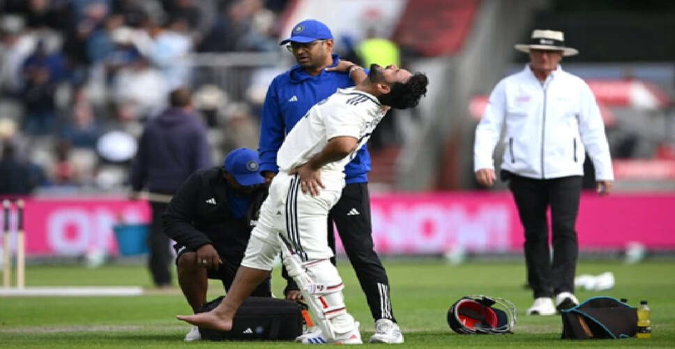ऋषभ पंत की चोट पर बीसीसीआई का अपडेट: स्कैन रिपोर्ट का इंतजार