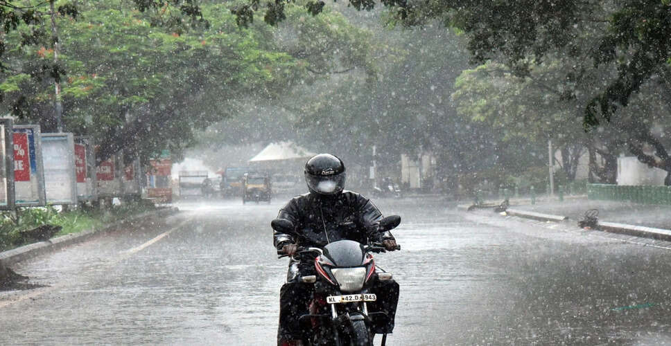 राजस्थान में भारी बारिश से मौसम में बदलाव