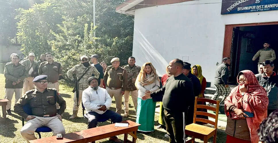 मणिपुर में फिर से हुई गोलीबारी, स्थिति तनावपूर्ण