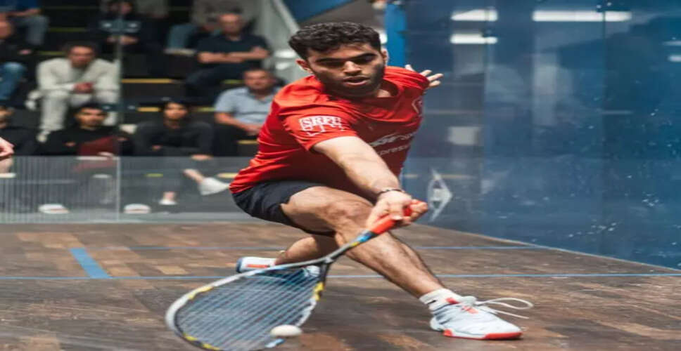 वीर चोत्रानी ने विश्व स्क्वाश चैंपियनशिप में पहले दौर में जीत हासिल की
