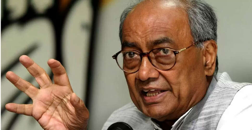 कांग्रेस सांसद दिग्विजय सिंह ने मध्य प्रदेश सरकार पर लगाया पुजारियों के अधिकारों का हनन करने का आरोप