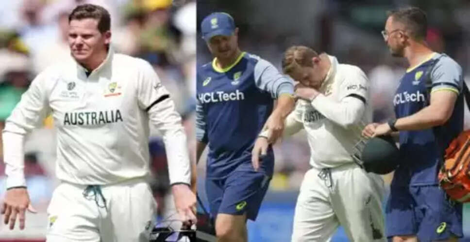 स्टीव स्मिथ की चोट: वर्ल्ड टेस्ट चैंपियनशिप में ऑस्ट्रेलिया की चिंता बढ़ी