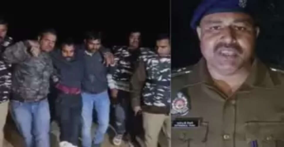 कप्तानगंज पुलिस ने मुठभेड़ के बाद दोहरे हत्याकांड में शामिल इनामी बदमाश को किया गिरफ्तार