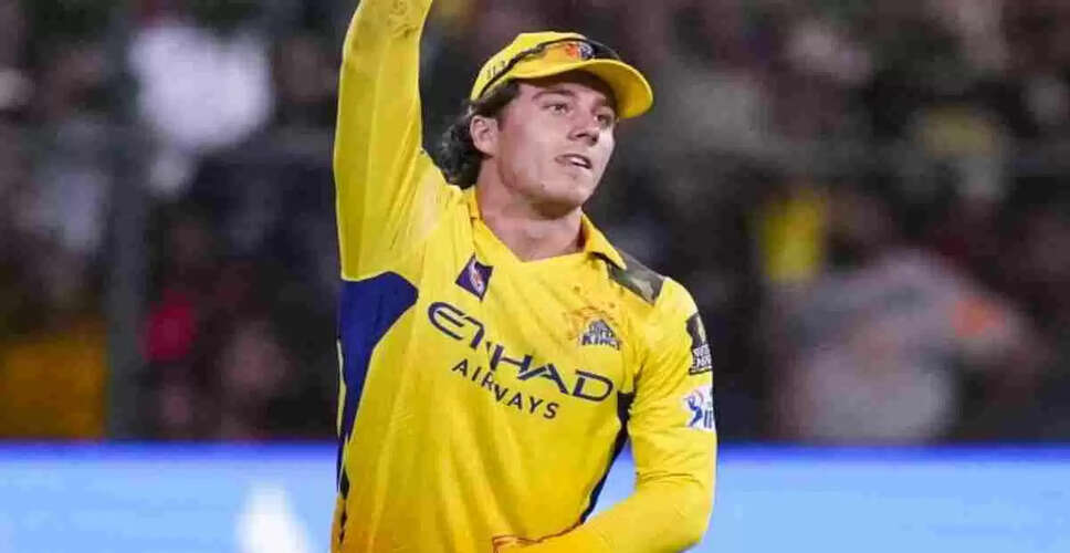 CSK ने Dewald Brevis को IPL 2025 में शामिल किया, भविष्य पर नजरें