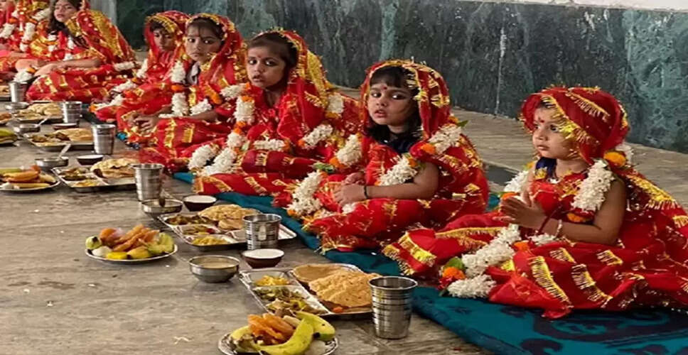 नवरात्रि के अंतिम दिन कन्या पूजन का महत्व और विधि