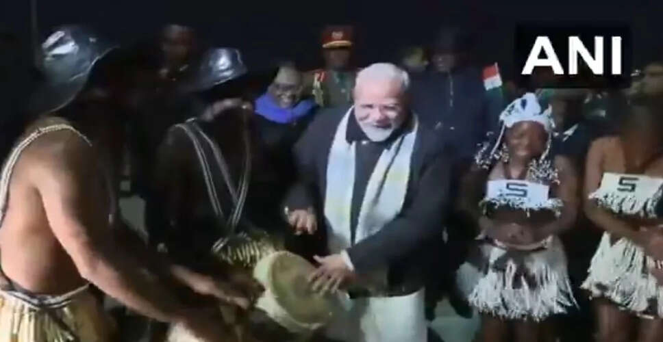 प्रधानमंत्री मोदी की नामीबिया यात्रा: द्विपक्षीय वार्ता और सांस्कृतिक स्वागत