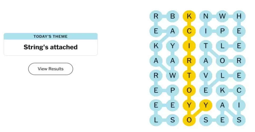आज के NYT Strands के लिए सुझाव और उत्तर: 6 जून 2025