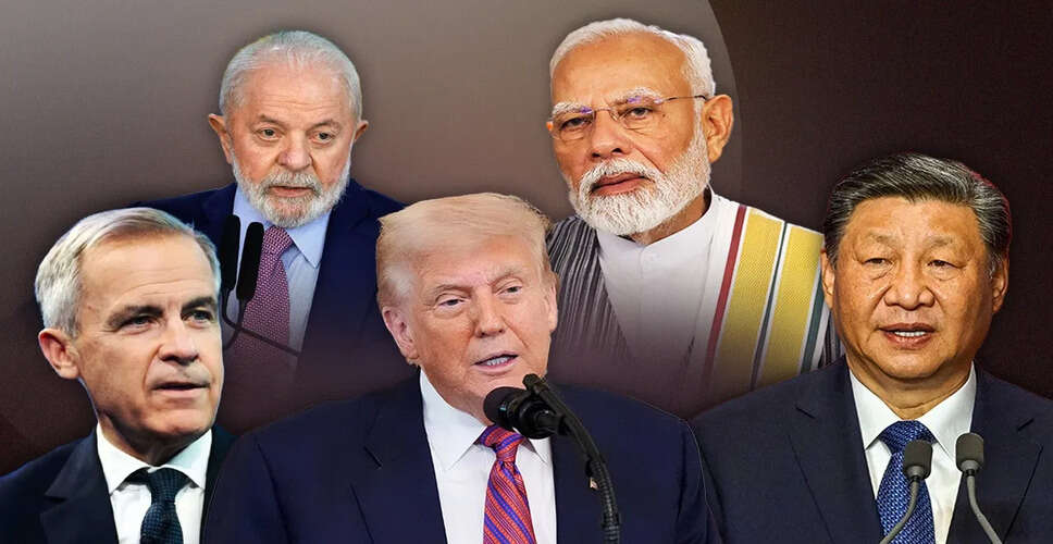 ट्रंप के टैरिफ नीति के खिलाफ भारत और अन्य देशों की स्थिति
