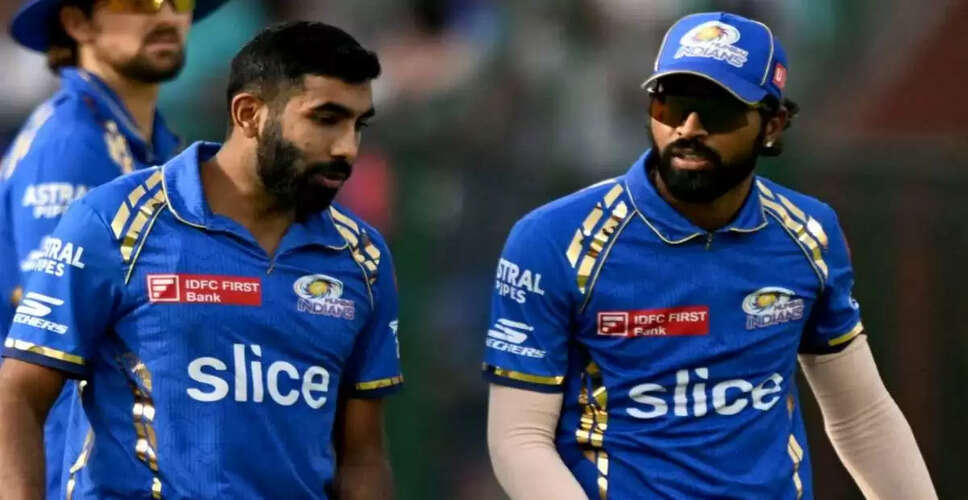 Hardik Pandya Applauds Jasprit Bumrah's Stellar Performance in IPL 2025
