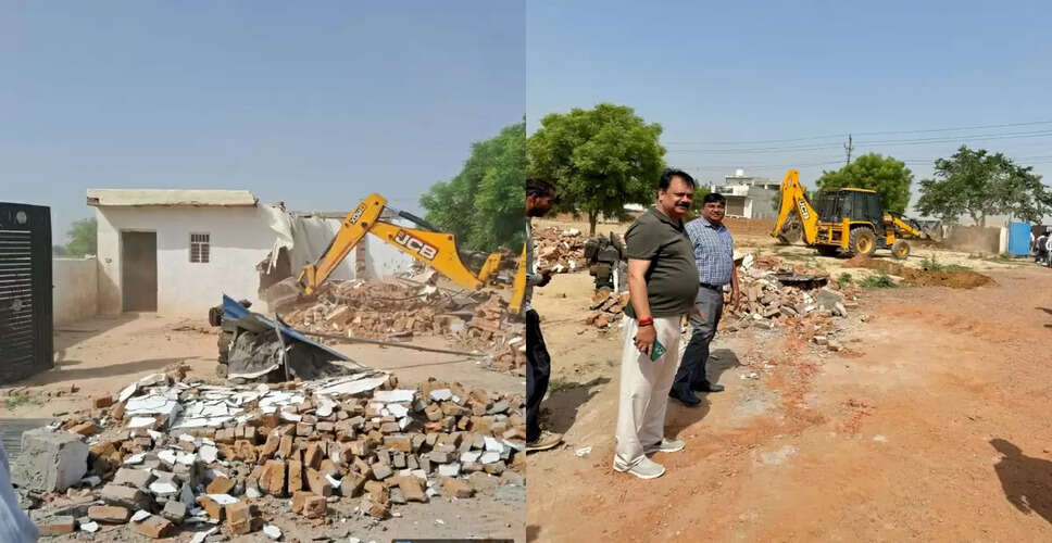 Greater Noida Authority Takes Action Against Illegal Constructions in Sunpura
