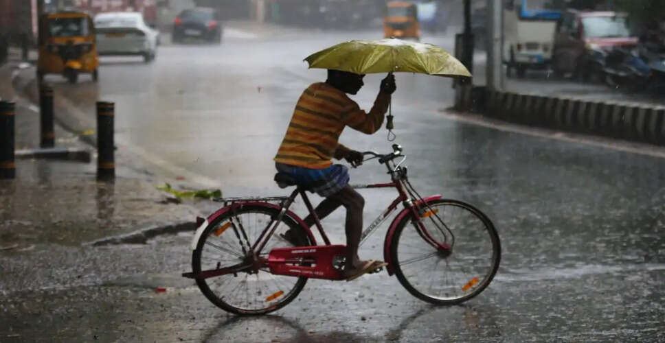 दिल्ली-एनसीआर में मौसम में बदलाव: भारी बारिश और आंधी का अलर्ट