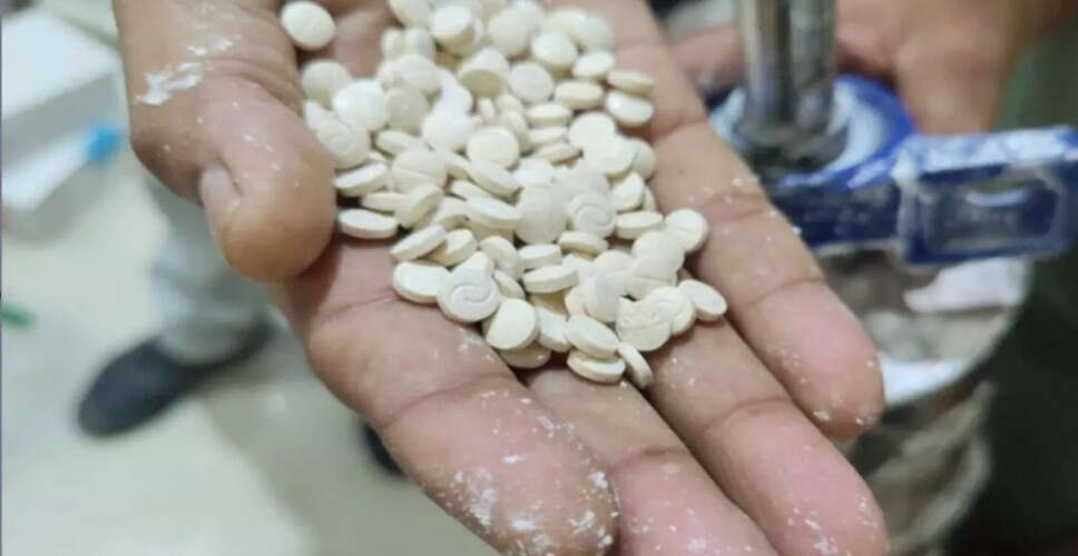 भारत में कैप्टागन की बड़ी बरामदगी, 227.7 किलोग्राम ड्रग्स जब्त