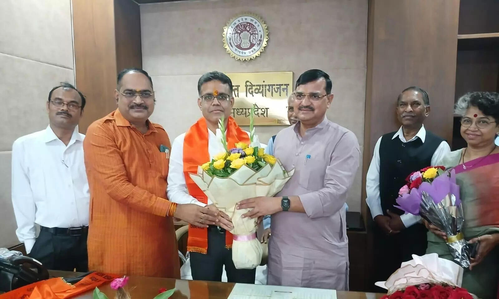 मध्य प्रदेश में नए दिव्यांगजन आयुक्त का कार्यभार ग्रहण