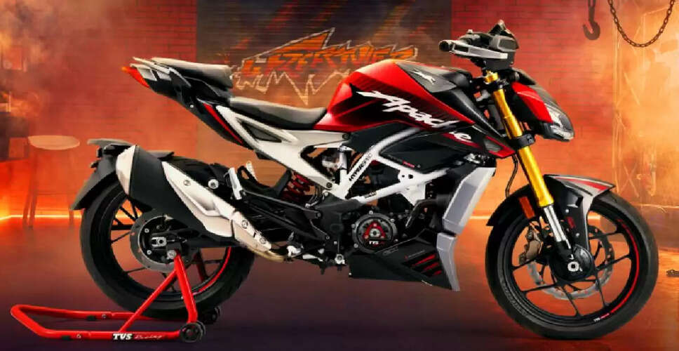 TVS Apache RTR 310 में नए फीचर्स के साथ प्रतिस्पर्धा में बढ़त