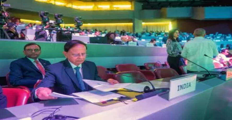 भारत ने आपदा प्रबंधन में वैश्विक सहयोग की प्रतिबद्धता जताई