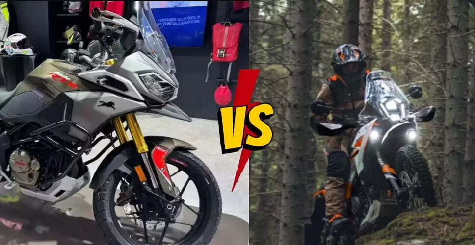 TVS RTX 300 ADV: KTM के प्रतिस्पर्धियों के खिलाफ नई चुनौती