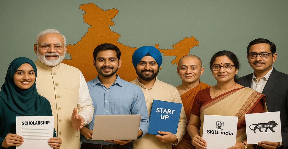 भारत में अल्पसंख्यकों के विकास के लिए सरकार की पहलें