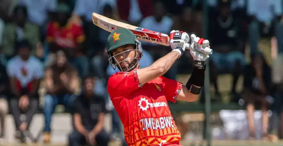 सिकंदर रज़ा ने ICC ODI रैंकिंग में ऑलराउंडर के रूप में शीर्ष स्थान हासिल किया