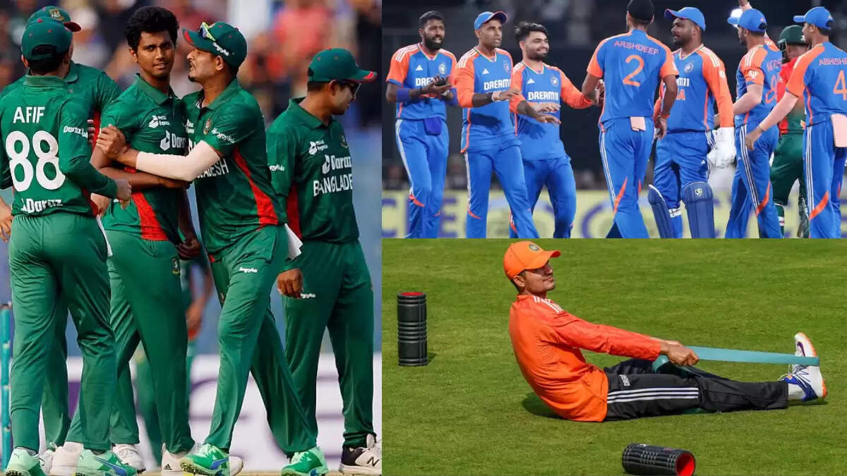 शुभमन गिल चोट के कारण बांग्लादेश के खिलाफ नहीं खेलेंगे, संजू सैमसन को मिलेगा मौका