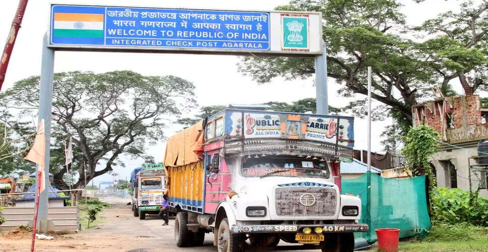 बांग्लादेश के उच्चायुक्त की त्रिपुरा यात्रा: महत्वपूर्ण बैठकें और निरीक्षण