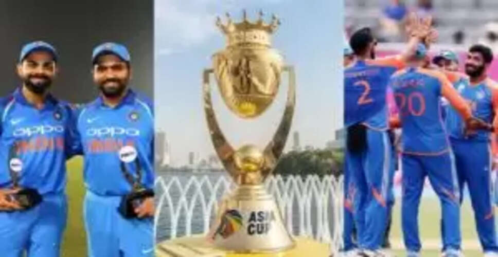 एशिया कप 2025 के लिए टीम इंडिया का चयन, रोहित और कोहली नहीं होंगे शामिल