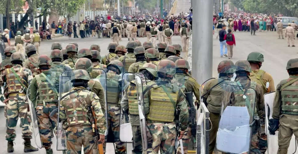 मणिपुर में विरोध प्रदर्शन के दौरान हिंसा, कई घायल