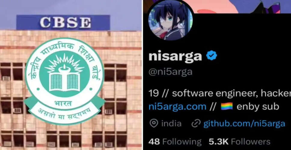 19 वर्षीय युवा ने CBSE पोर्टल की सुरक्षा खामियों का किया खुलासा, IIT कानपुर में मिली नौकरी