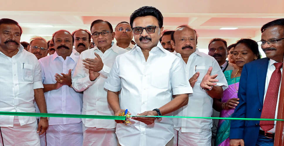 मुख्यमंत्री एम.के. स्टालिन ने शिवगंगा की समृद्ध विरासत को किया याद