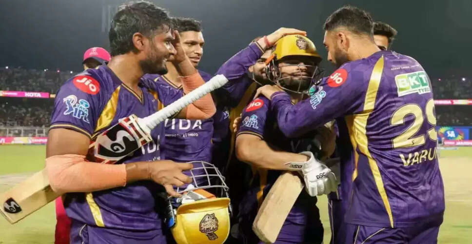 KKR ने IPL 2026 में पहली जीत दर्ज की, रिंकू सिंह की शानदार पारी