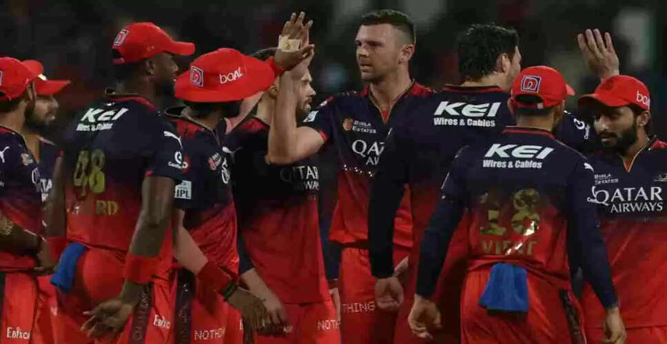 RCB Players on the Verge of Personal Milestones Ahead of Qualifier 1