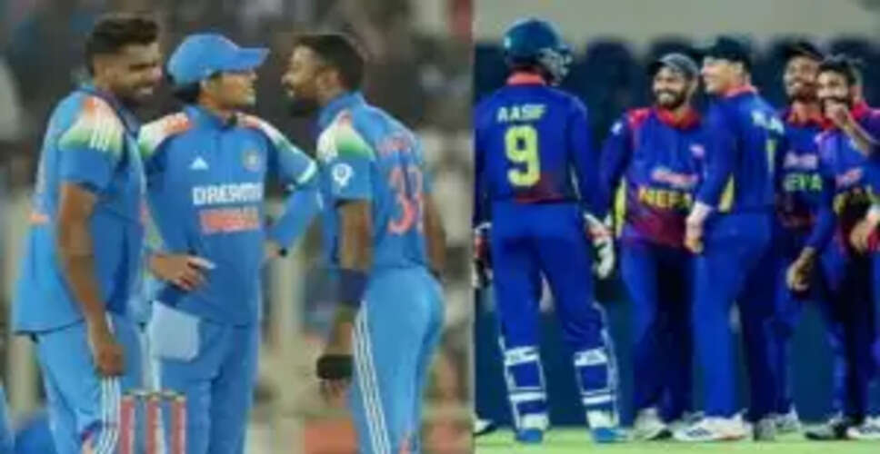 नेपाल का भारत दौरा: T20 मैचों की श्रृंखला की तैयारी