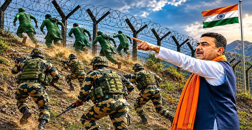 पश्चिम बंगाल में बांग्लादेशी घुसपैठियों के खिलाफ सख्त कदम उठाए जा रहे हैं