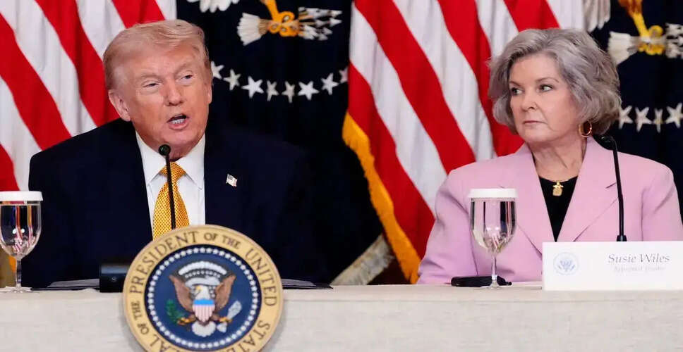 व्हाइट हाउस की प्रमुख सुसी वाइल्स को हुआ स्तन कैंसर